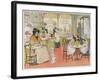 The Tea Shop, from The Book of Shops, 1899-Francis Donkin Bedford-Framed Giclee Print