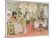 The Tea Shop, from The Book of Shops, 1899-Francis Donkin Bedford-Mounted Giclee Print