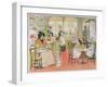 The Tea Shop, from The Book of Shops, 1899-Francis Donkin Bedford-Framed Giclee Print