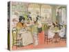 The Tea Shop, from The Book of Shops, 1899-Francis Donkin Bedford-Stretched Canvas