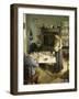 The Tea-Table, 1920 (Oil on Canvas)-Harold Harvey-Framed Giclee Print