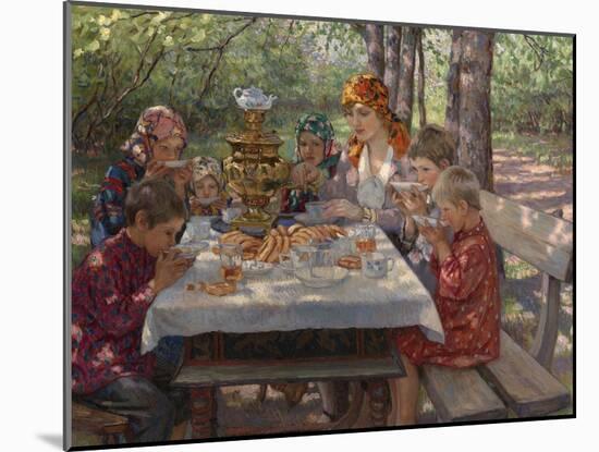 The Teacher's Guests-Nikolai Petrovich Bogdanov-Belsky-Mounted Giclee Print