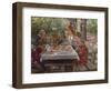 The Teacher's Guests-Nikolai Petrovich Bogdanov-Belsky-Framed Giclee Print