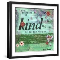 The Teaching Of Kindness-Cherie Burbach-Framed Art Print