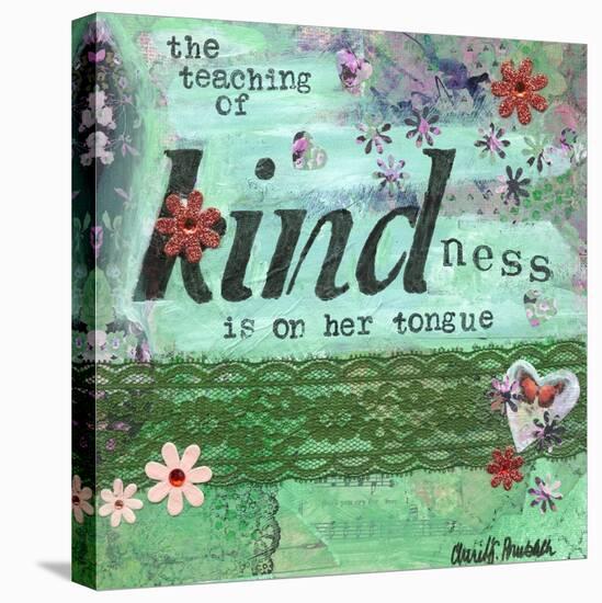 The Teaching Of Kindness-Cherie Burbach-Stretched Canvas