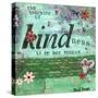 The Teaching Of Kindness-Cherie Burbach-Stretched Canvas