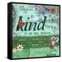 The Teaching Of Kindness-Cherie Burbach-Framed Stretched Canvas