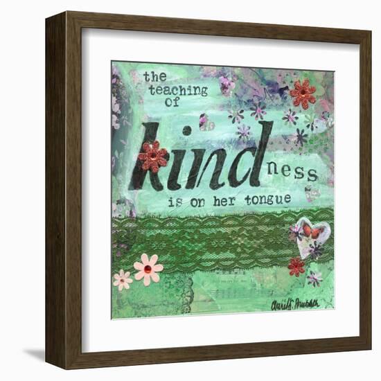 The Teaching Of Kindness-Cherie Burbach-Framed Art Print