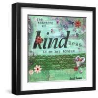 The Teaching Of Kindness-Cherie Burbach-Framed Art Print