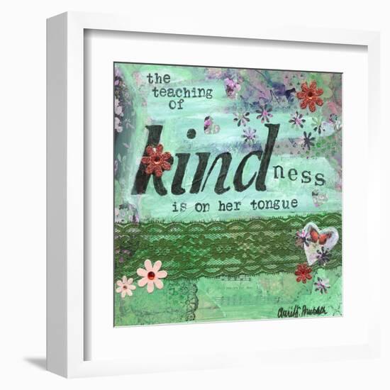 The Teaching Of Kindness-Cherie Burbach-Framed Art Print