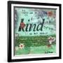 The Teaching Of Kindness-Cherie Burbach-Framed Art Print