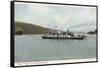 The Teal on Windermere-null-Framed Stretched Canvas