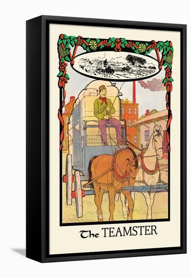 The Teamster-H.o. Kennedy-Framed Stretched Canvas