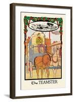 The Teamster-H.o. Kennedy-Framed Art Print