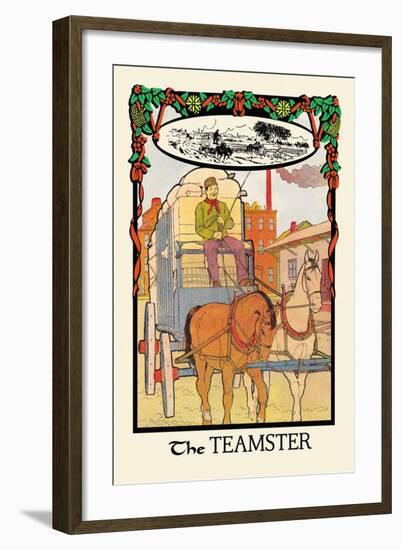 The Teamster-H.o. Kennedy-Framed Art Print