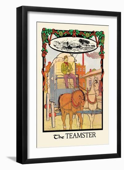 The Teamster-H.o. Kennedy-Framed Art Print