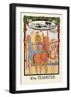 The Teamster-H.o. Kennedy-Framed Art Print