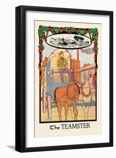 The Teamster-H.o. Kennedy-Framed Art Print