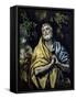 The Tears of St Peter, 1585-15990-El Greco-Framed Stretched Canvas