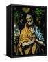 The Tears of St. Peter, Late 1580s-El Greco-Framed Stretched Canvas