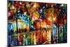 The Tears Of The Fall-Leonid Afremov-Mounted Premium Giclee Print