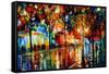 The Tears Of The Fall-Leonid Afremov-Framed Stretched Canvas