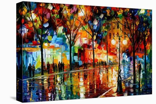 The Tears Of The Fall-Leonid Afremov-Stretched Canvas