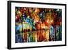 The Tears Of The Fall-Leonid Afremov-Framed Art Print