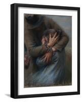 The Tears-Giuseppe Mentessi-Framed Giclee Print