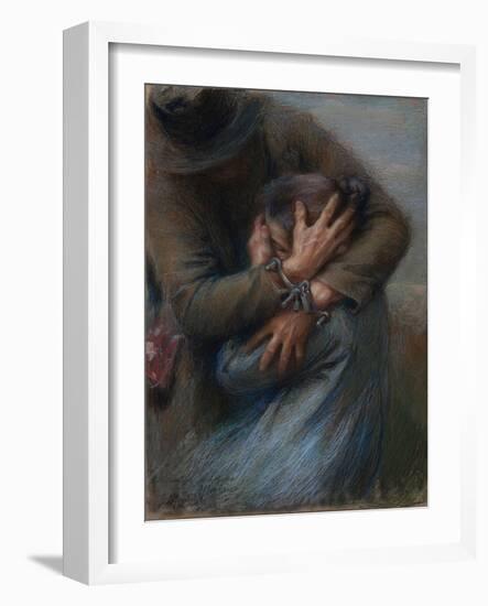 The Tears-Giuseppe Mentessi-Framed Giclee Print