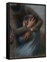 The Tears-Giuseppe Mentessi-Framed Stretched Canvas