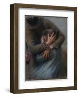 The Tears-Giuseppe Mentessi-Framed Giclee Print