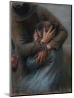 The Tears-Giuseppe Mentessi-Mounted Giclee Print