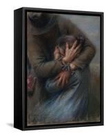 The Tears-Giuseppe Mentessi-Framed Stretched Canvas