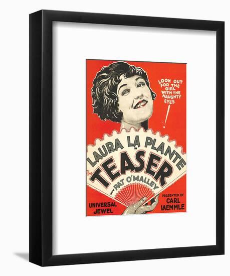 The Teaser - 1925-null-Framed Giclee Print