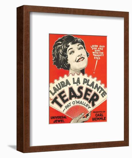 The Teaser - 1925-null-Framed Giclee Print