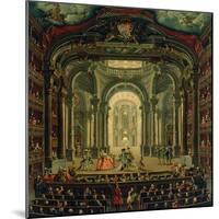 The Teatro Reale in Turin-Pietro Domenico Oliviero-Mounted Giclee Print