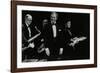 The Ted Heath Orchestra in Concert at the Forum Theatre, Hatfield, Hertfordshire, 18 November 1983-Denis Williams-Framed Photographic Print