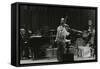 The Ted Heath Orchestra Performing Live, London, 1985-Denis Williams-Framed Stretched Canvas