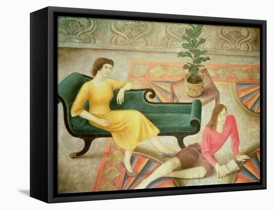 The Teenage Daughter, 1989-Patricia O'Brien-Framed Stretched Canvas