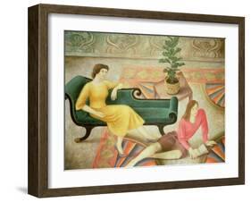 The Teenage Daughter, 1989-Patricia O'Brien-Framed Giclee Print