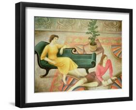 The Teenage Daughter, 1989-Patricia O'Brien-Framed Giclee Print