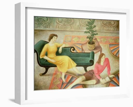 The Teenage Daughter, 1989-Patricia O'Brien-Framed Giclee Print