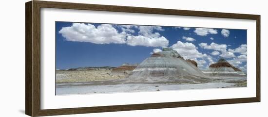 The Teepes Cones, Painted Desert and Petrified Forest, Arizona, USA, May 2007-Philippe Clement-Framed Photographic Print