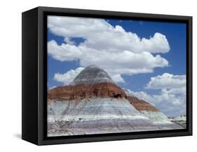 The Teepes Cones, Painted Desert and Petrified Forest Np, Arizona, USA, May 2007-Philippe Clement-Framed Stretched Canvas