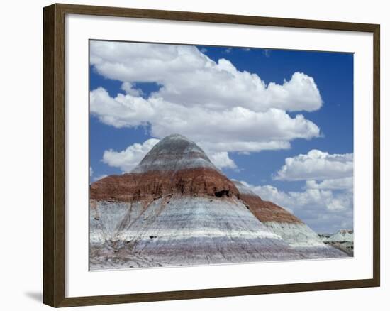 The Teepes Cones, Painted Desert and Petrified Forest Np, Arizona, USA, May 2007-Philippe Clement-Framed Photographic Print