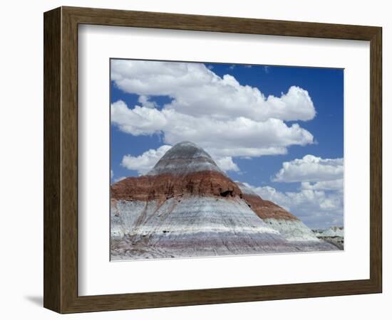 The Teepes Cones, Painted Desert and Petrified Forest Np, Arizona, USA, May 2007-Philippe Clement-Framed Photographic Print