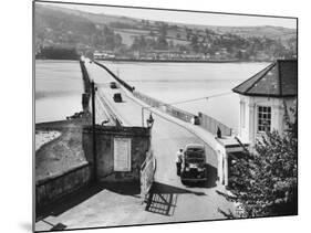 The Teignmouth-Shaldon Toll Bridge, over the River Teign, Devon, England-null-Mounted Photographic Print