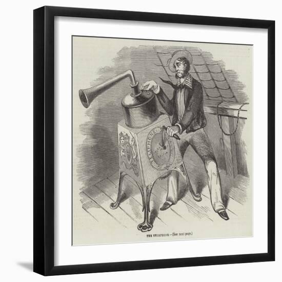 The Telephone-null-Framed Giclee Print