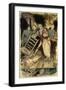 'The Tell-Tale Heart' by Edgar Allan Poe-Arthur Rackham-Framed Giclee Print